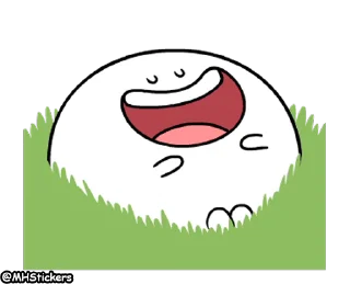 😴 emoji @MHStickers Spoiled Rabbit Only Smile Person Telegram sticker 23 of 25