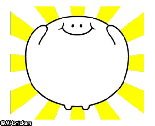 ✊ emoji @MHStickers Spoiled Rabbit Only Smile Person Telegram sticker 9 of 25