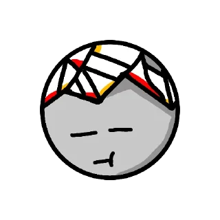 😑 emoji Саня Telegram sticker 14 of 43