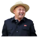 Sticker from Kim Jong-un