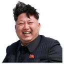 Sticker from Kim Jong-un
