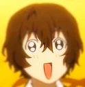 😍 emoji Dazai Telegram sticker 10 of 11