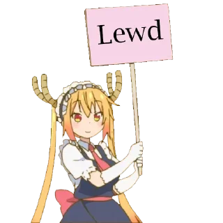 🔞 emoji Kobayashi Telegram sticker 11 of 83