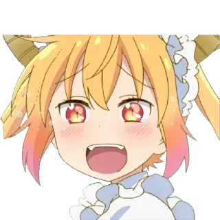 😯 emoji Kobayashi Telegram sticker 15 of 83