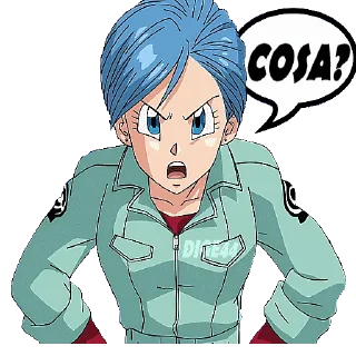 ❔ emoji @STIKERFORALL 🇮🇹BULMA Telegram sticker 22 of 35