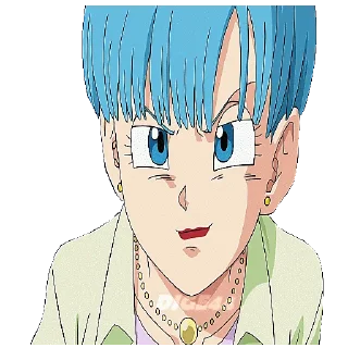 🤨 emoji @STIKERFORALL 🇮🇹BULMA Telegram sticker 10 of 35