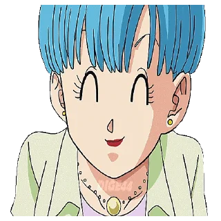 😆 emoji @STIKERFORALL 🇮🇹BULMA Telegram sticker 9 of 35