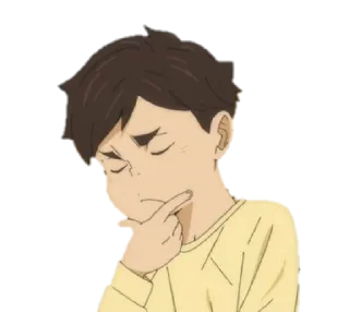 🤔 emoji Atsumu Miya pt.3 by @autisticstarplatinumzawarudo Telegram sticker 11 of 90