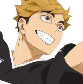 😁 emoji Atsumu Miya pt.3 by @autisticstarplatinumzawarudo Telegram sticker 6 of 90