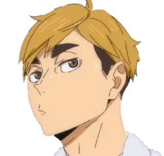 😗 emoji Atsumu Miya pt.3 by @autisticstarplatinumzawarudo Telegram sticker 5 of 90