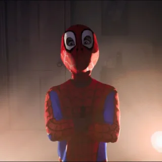 🕷 emoji Spider-Man Into The Spiderverse @NotAClue Telegram sticker 16 of 120