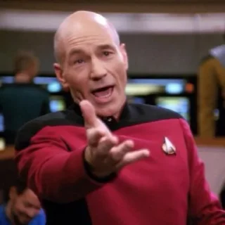 🙃 emoji Star Trek Telegram sticker 16 of 107