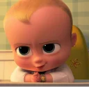 Sticker from The Boss Baby.