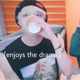 Sticker from Kpop meme/@Taejinsdaughter