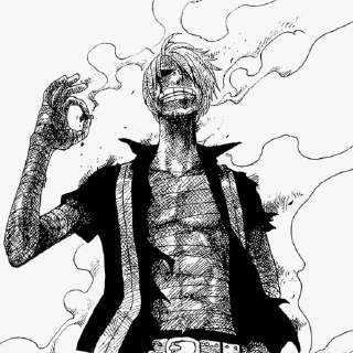 💛 emoji Sanji ↝ @one_pieceAR Telegram sticker 19 of 25