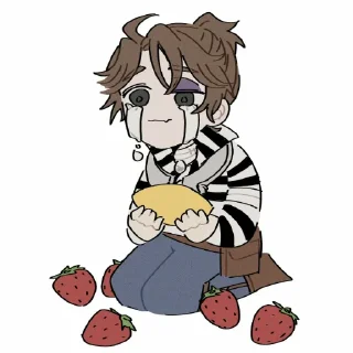😭 emoji Identity v 三三ᕕ( ᐛ )ᕗ @kiddos_Stickers Telegram sticker 16 of 90