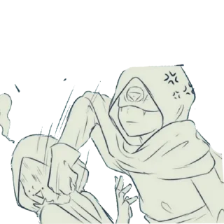 Sticker from Identity V "3" @MoonElfKing