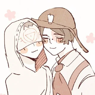 ❤️ emoji Identity v 三三ᕕ( ᐛ )ᕗ @kiddos_Stickers Telegram sticker 10 of 90