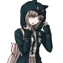 😔 emoji Nanami Chiaki Telegram sticker 12 of 21