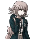 😒 emoji Nanami Chiaki Telegram sticker 18 of 21