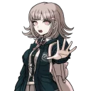 ✋ emoji Nanami Chiaki Telegram sticker 17 of 21