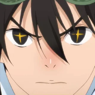 😠 emoji Jin Mori @StickersofAnime Telegram sticker 13 of 120