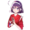 😮 emoji Izumi @Nekostickerss Telegram sticker 7 of 107
