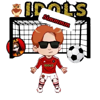 ⚽️ emoji IDOLS Telegram sticker 10 of 14