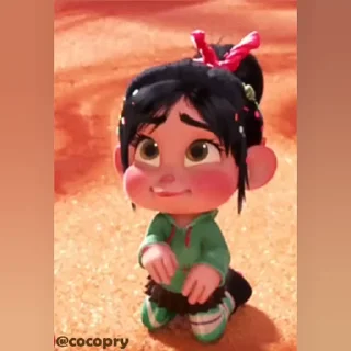 Sticker from Vanellope ☺️ @MochaStickers