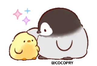 Sticker from Soft & Cute Chick @MochaStickers