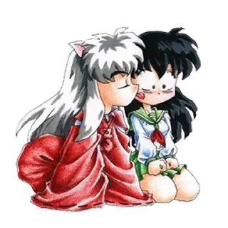 😘 emoji InuYasha ByDarkan Telegram sticker 13 of 30
