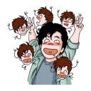 ✌ emoji City hunter Telegram sticker 22 of 40