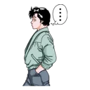 😒 emoji City hunter Telegram sticker 6 of 40