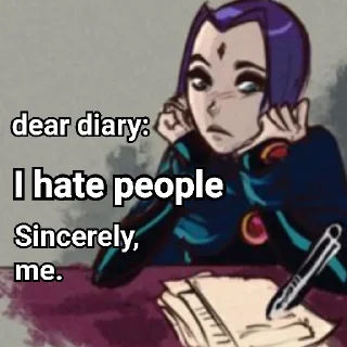 😕 emoji Raven Telegram sticker 19 of 56