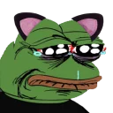 😭 emoji PePe By @imkyle Telegram sticker 24 of 52