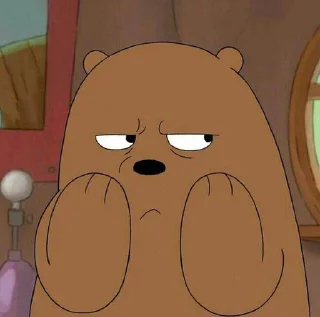 🤨 emoji Bears Telegram sticker 12 of 76