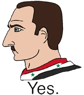 🇸🇾 emoji Yes Chad by @Nihilistic Telegram sticker 19 of 70