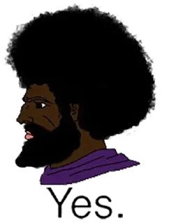 🇹🇿 emoji Yes chad @meme_mhr Telegram sticker 20 of 68