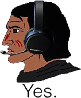 🇺🇸 emoji Yes chad @meme_mhr Telegram sticker 24 of 68