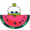 🍉 emoji Om Nom @StickersPackRobot Telegram sticker 23 of 200