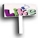 👍 emoji LIKE Telegram sticker 15 of 80