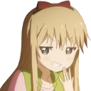 😁 emoji Yuru Yuri Telegram sticker 1 of 80