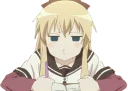 😕 emoji Yuru Yuri Telegram sticker 16 of 80