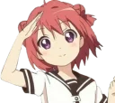 👋 emoji Yuru Yuri Telegram sticker 4 of 80