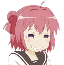 😬 emoji Yuru Yuri Telegram sticker 15 of 80