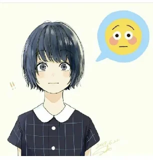 😳 emoji Anime "Kawaii" @ToxicMemory Telegram sticker 5 of 120