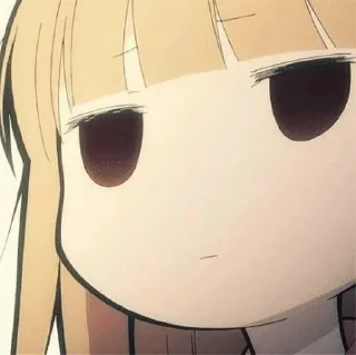 😑 emoji Anime Mix By @ToxicMemory Telegram sticker 24 of 120