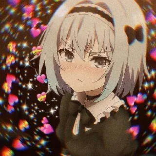😞 emoji Anime "Kawaii" @ToxicMemory Telegram sticker 22 of 120