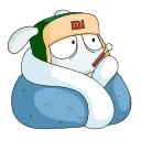 🤧 emoji Xiaomi Animals Telegram sticker 18 of 29