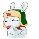 😝 emoji Xiaomi Animals Telegram sticker 23 of 29